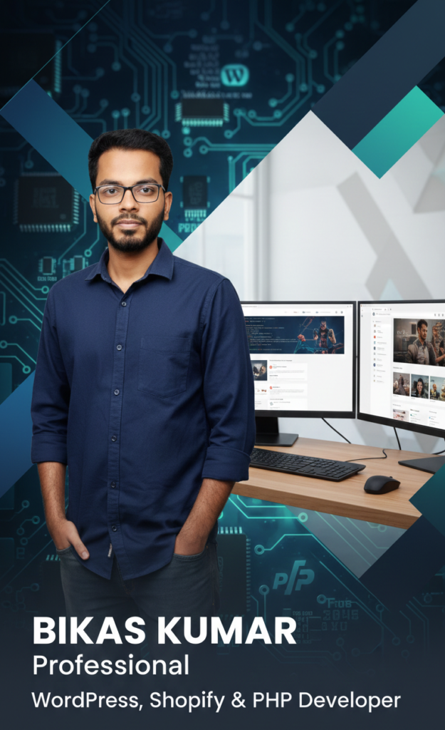 WordPress Developer in India – Shopify, PHP & Laravel Expert