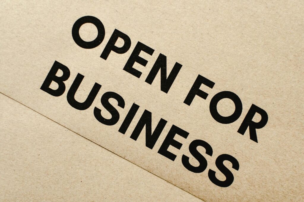 most businesses are