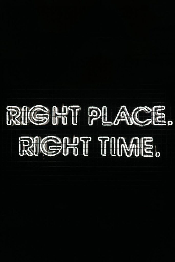 there’s ‘right time’