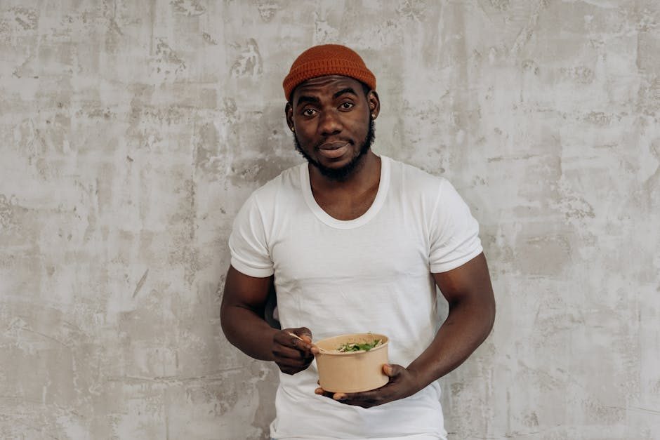 Best foods for bulking — Bodybuilder Eating Healthy Food