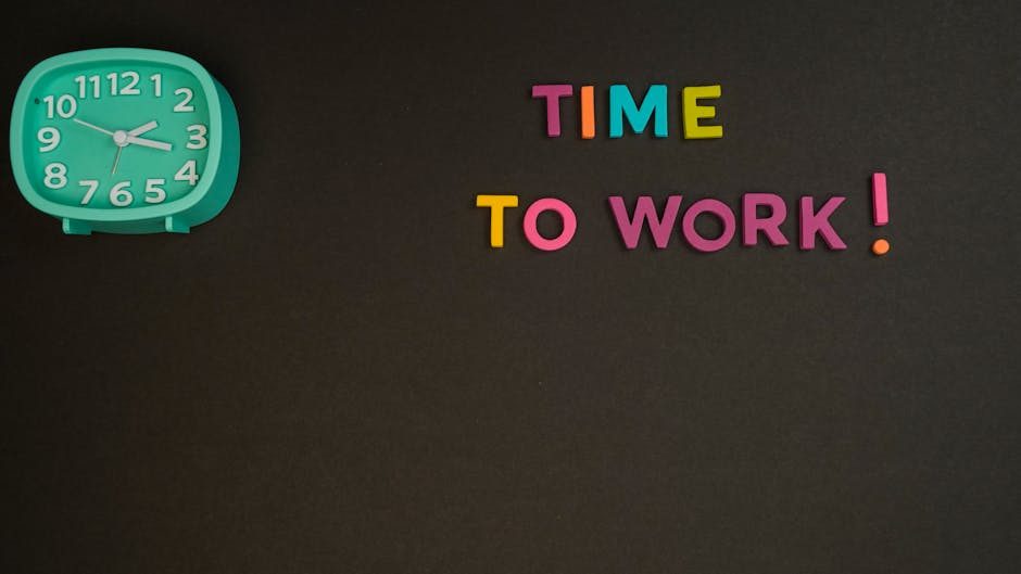 How to work — Effective Work Habits