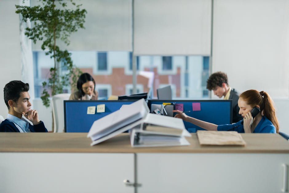 How to work hard — People Working Hard In Office - image 2