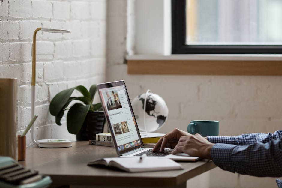 How to work — Person Working Efficiently At A Desk With A Laptop - image 2