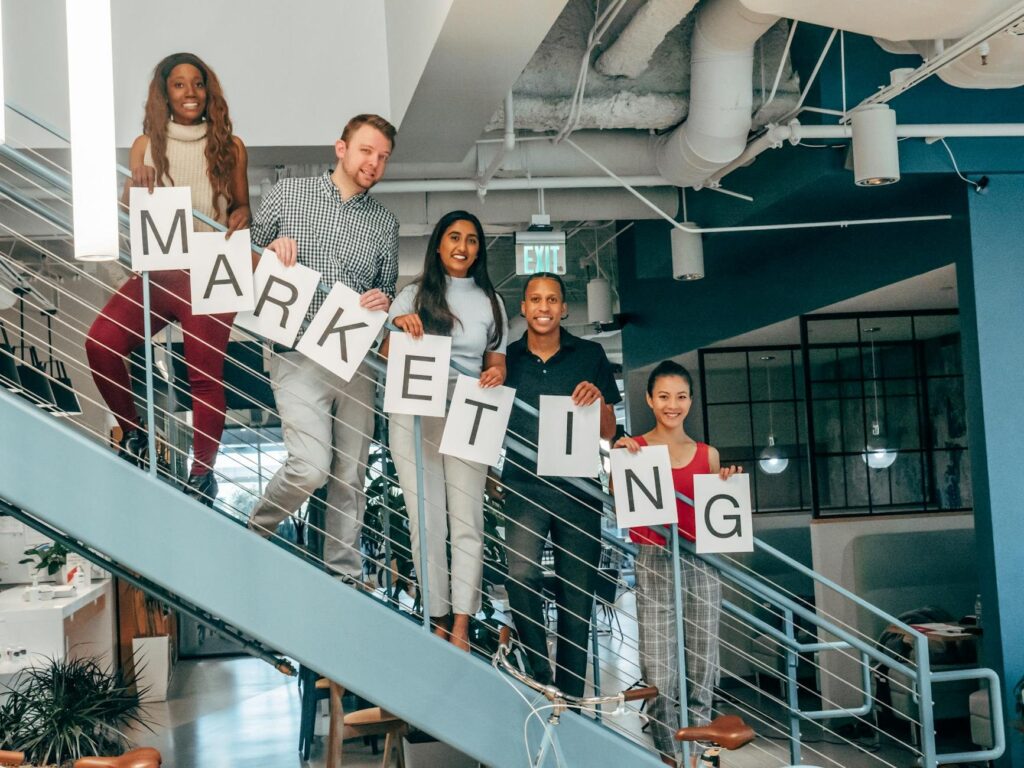 your marketing team