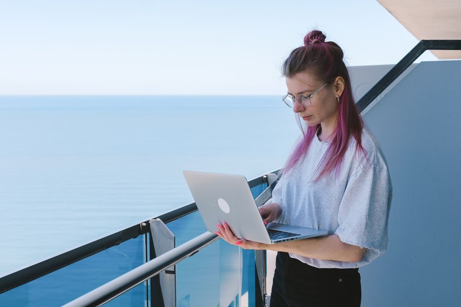 How to work on fiverr — Fiverr Freelancer Working On A Laptop - image 2