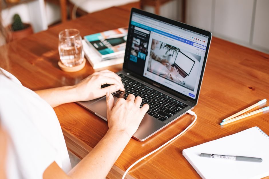 How to work — Productive Work Environment With A Person Working On A Laptop - image 2