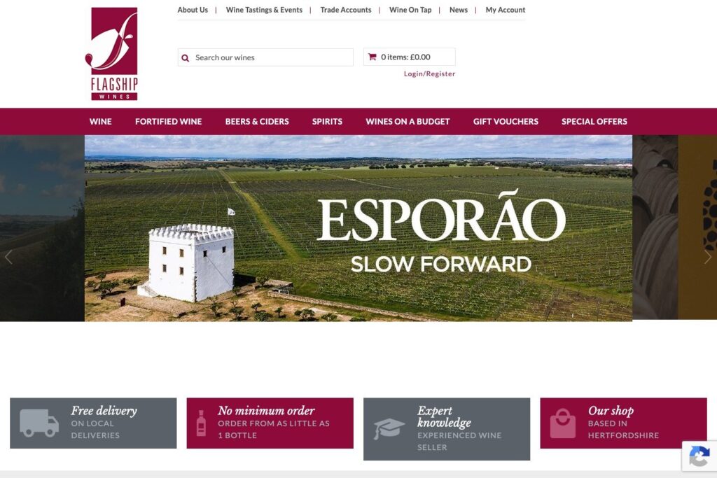 Flagship Wines – WordPress on WP Engine project by Bikas Kumar