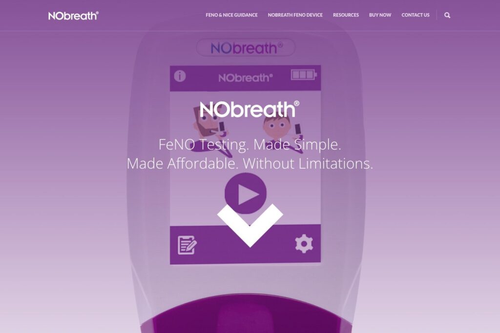 NObreath® FeNO by Bedfont – WordPress on WP Engine project by Bikas Kumar
