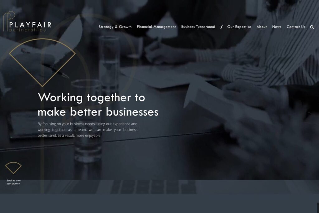 Playfair Partnerships – WordPress on WP Engine project by Bikas Kumar