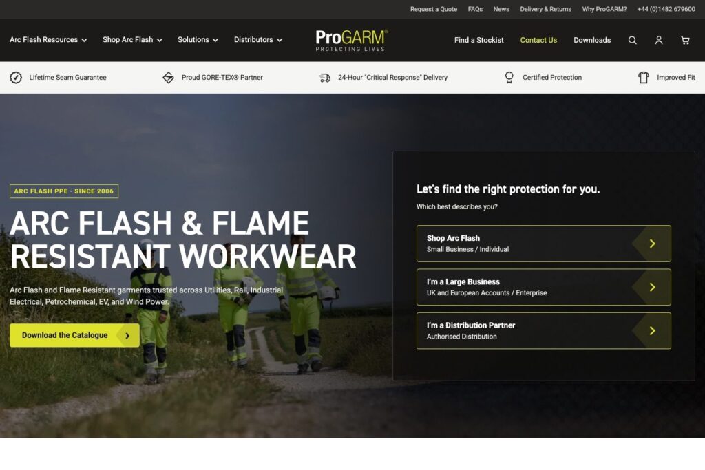 ProGARM (UK & Germany) – Headless WordPress + Next.js project by Bikas Kumar