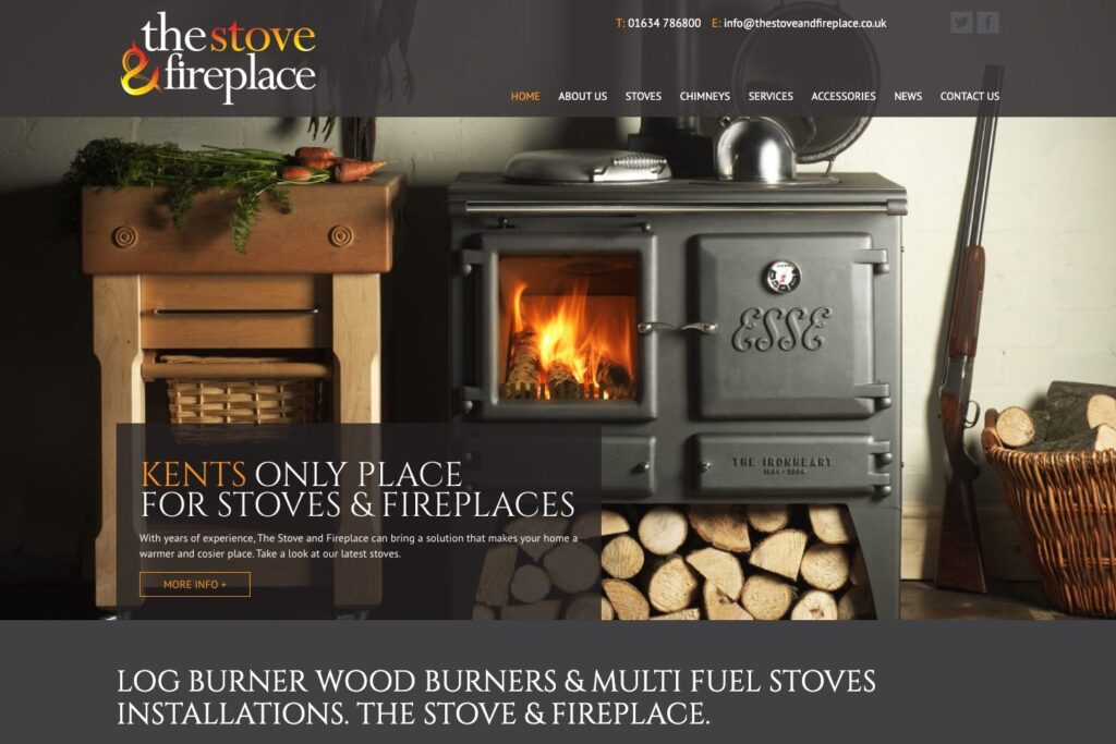 The Stove & Fireplace – WordPress on WP Engine project by Bikas Kumar